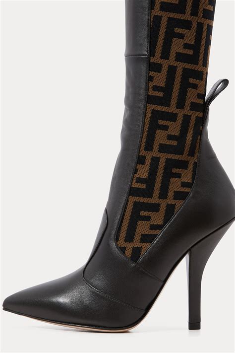 used fendi boots for sale|Fendi high heel boots.